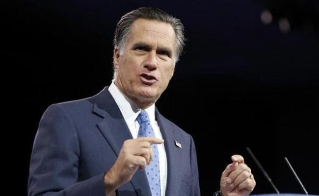 Top Republican Romney Blasts Donald Trump For Claiming Election 'Rigged'