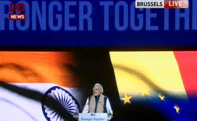 PM Narendra Modi In Brussels: No Religion Teaches Terrorism