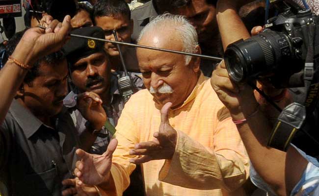 Can't Force People To Chant 'Bharat Mata Ki Jai': RSS Chief Mohan Bhagwat