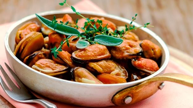 Mussels with Lemon Grass