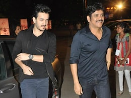 Nagarjuna Goes Scuba Diving With Sons in Maldives Nagarjuna Goes Scuba Diving With Sons in Maldives