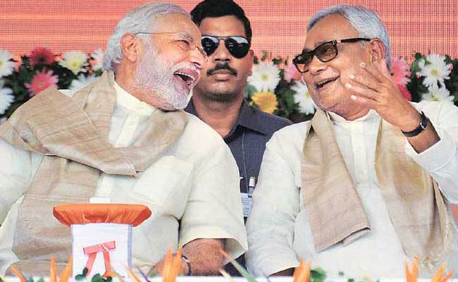 Prime Minister Narendra Modi Greets Nitish Kumar On 66th Birthday