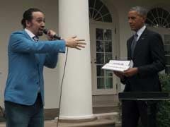 Viral: Barack Obama Assists in White House Rap Like a Boss