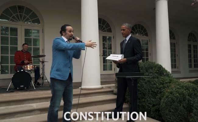 Viral: Barack Obama Assists in White House Rap Like a Boss