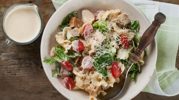 caesar salad pasta