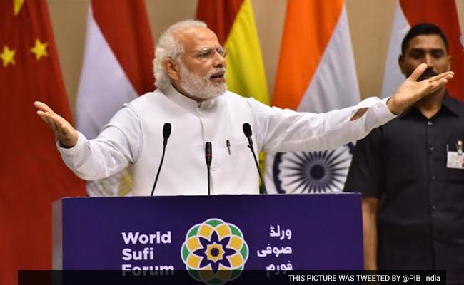 After Addressing World Sufi Forum, PM Narendra Modi Enjoys Qawwalis