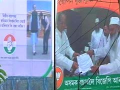 Poster Wars In Assam: Parties Harp On Local Pride, Illegal Immigrants