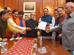 Uttarakhand Crisis: BJP Meets President, But Without Rebel Congressmen