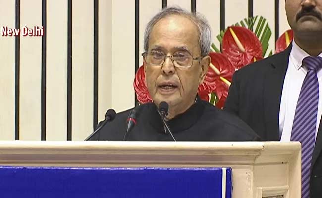 Adhere To Patriotism, Tolerance In Education: President Pranab Mukherjee