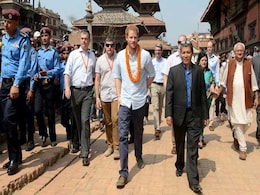 Britain's Prince Harry Meets Survivors Of Nepal Earthquake Britain's Prince Harry Meets Survivors Of Nepal Earthquake