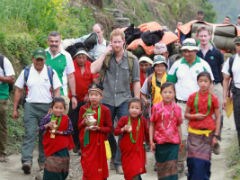 Prince Harry Spends Night At Village Home In Nepal