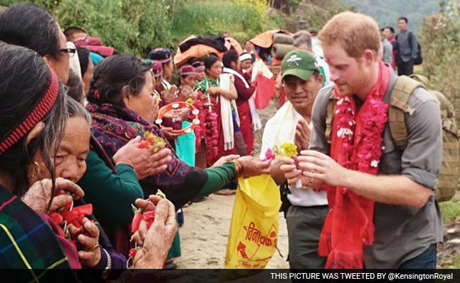 Britain's Prince Harry Celebrates Holi In Nepal