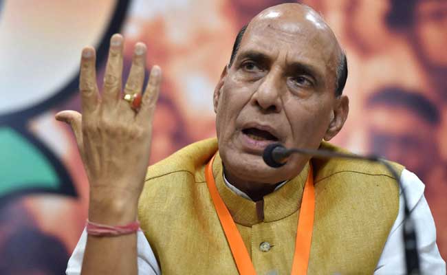 Ready For Talks If Insurgents Give Up Violence In Northeast, Says Rajnath Singh