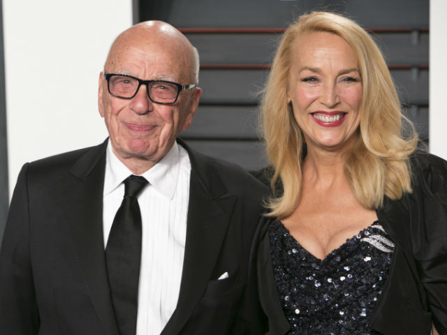 Rupert Murdoch Marries Jerry Hall in London