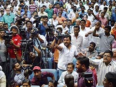 Hyderabad Day 2: Shoe Thrown At Kanhaiya Kumar