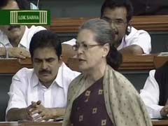 Sonia Gandhi Seeks Passage Of Reservation Bill On Women's Day