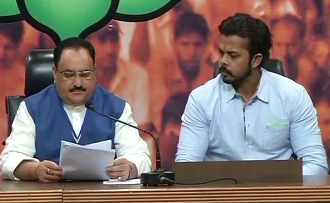 Cricketer Sreesanth Joins BJP As Party Eyes Young Voters In Kerala