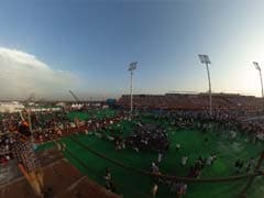 360-Degree View Of Sri Sri Event And Amazing Stage