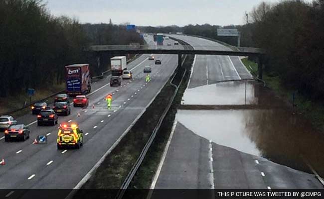 Storm Katie Causes Easter Travel Chaos In UK