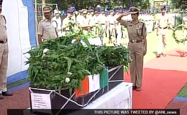 Central Reserve Police Force Bids Farewell To Sukma Martyr