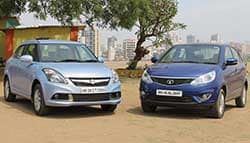 Maruti Suzuki Dzire AGS vs Tata Zest AMT: Comparison Review