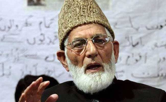 J&K Separatist Syed Ali Shah Geelani's Grandson Sacked From Government Job