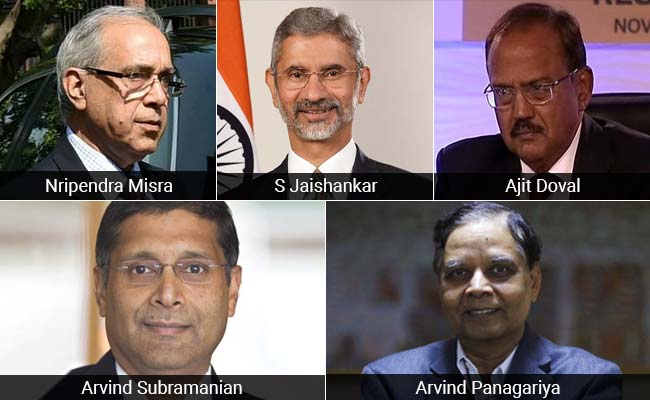 प्रधानमंत्री नरेंद्र मोदी की टीम के पांच बड़े सितारे