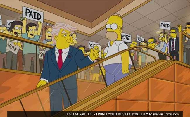 'The Simpsons' Predicted A Trump Presidency 16 Years Ago