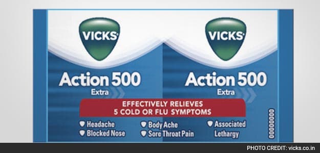 Procter & Gamble Stops Selling Vicks Action 500 Extra in India After Ban