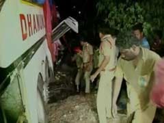4 Hyderabad Students Killed, 30 Injured As Drunk Driver Flips Over Bus
