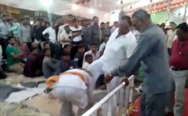 Gujarat BJP Lawmaker 'Admits' To Kicking Man, Says It's Small Incident