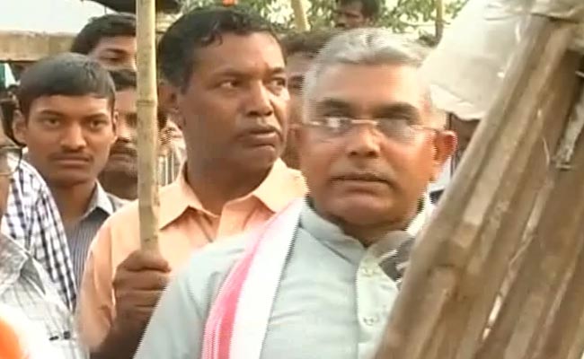 Bengal BJP Chief Alleges Attack By Trinamool, Party Denies