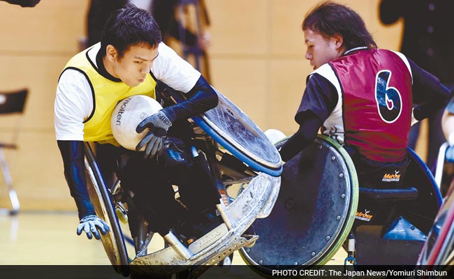 Blood, Sweat And Wheels: Wheelchair Rugby Gets New Team In Japan