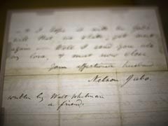 Whitman Letter To Dying Soldier's Family Uncovered At The National Archives