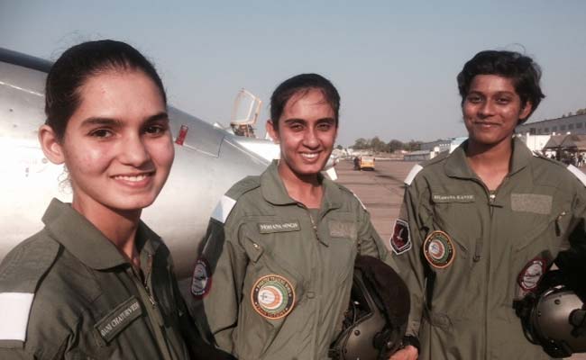 Training Over, India's First 3 Women Fighter Pilots Fly MiGs And Hawks