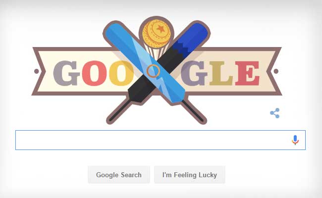 As India Take On New Zealand In The ICC World T20, A Google Doodle To Start Play-Offs