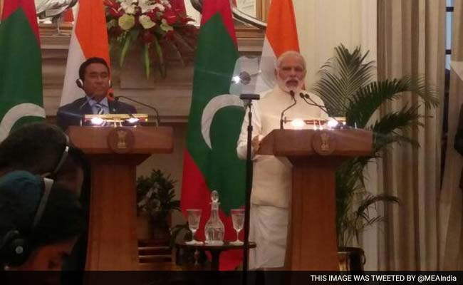 PM Modi, Maldivian President Hold Bilateral Talks Over Lunch