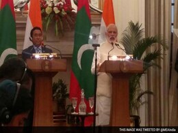 PM Modi, Maldivian President Hold Bilateral Talks Over Lunch PM Modi, Maldivian President Hold Bilateral Talks Over Lunch