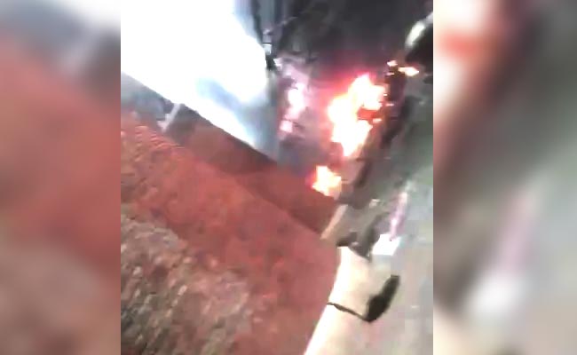 Mob Horror On Camera: Car Explosion Saved Haryana Minister's Family