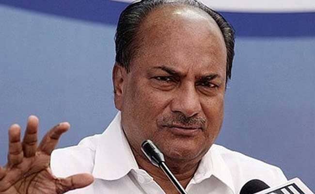 Government Should Take Action Against Chopper Deal Bribe-Takers: AK Antony