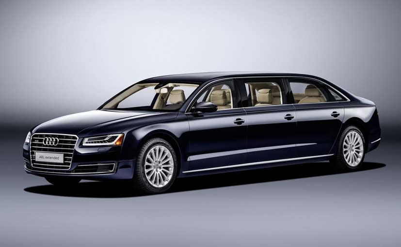 Audi A8 L Extended Revealed; Comes With Six Doors