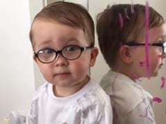 Holy Lipstick! It Was Batman, Says 2-Year-Old After Scribbling on Mirror