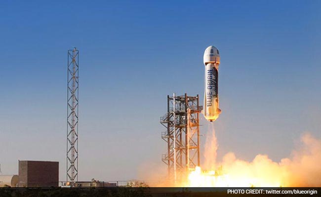 blue origin rocket landing