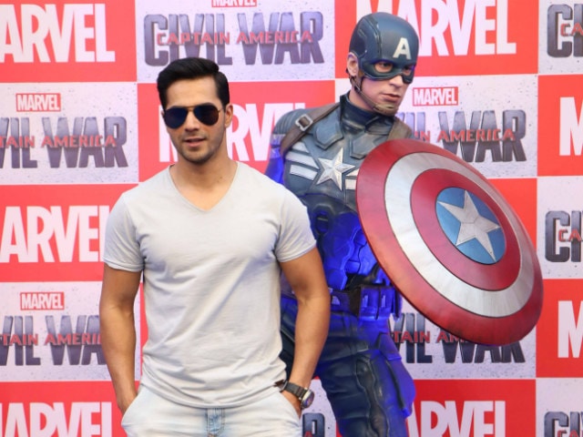 There is No Better 'Role Model' Than Captain America, Says Varun Dhawan
