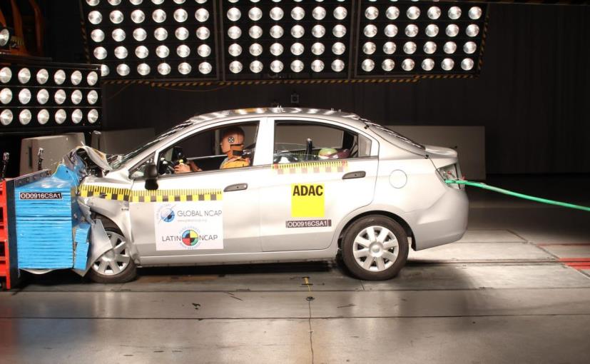 Chevrolet Sail Gets Zero Star Rating in Latin NCAP Crash Test