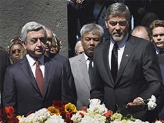 Actor George Clooney Joins Armenians To Mark Anniversary Of Massacre