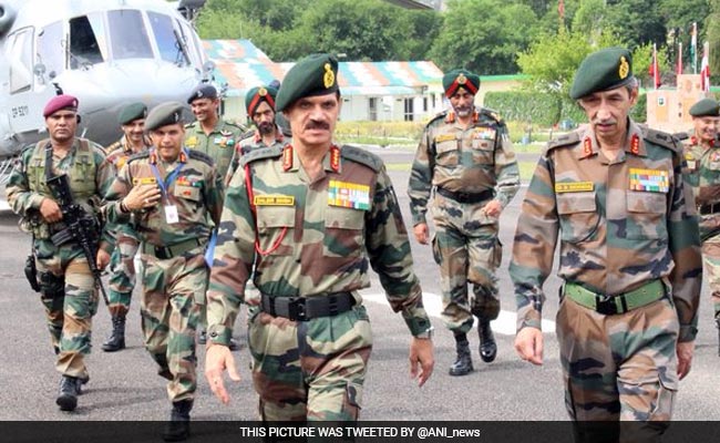 Army Chief Dalbir Singh Reaches Jammu And Kashmir, Reviews Security Situation