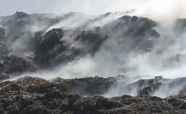 3-Week Fire Burns At Delhi Garbage Dump, Green Panel Sends Notice