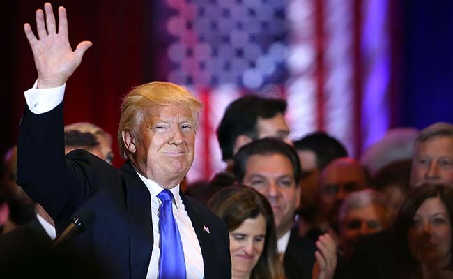 Donald Trump Gets Warm Welcome At Veterans Biker Rally