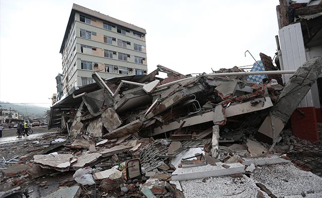 Ecuador Earthquake Repairs To Cost Billions Of Dollars: President